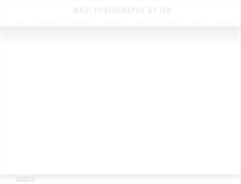 Tablet Screenshot of mauiphotographybyjen.com